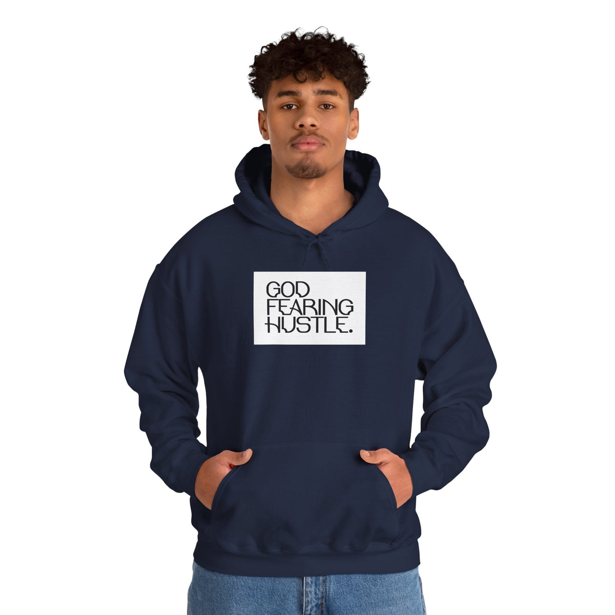 God Fearing Hustle— Bold Ambition Hooded Sweatshirt