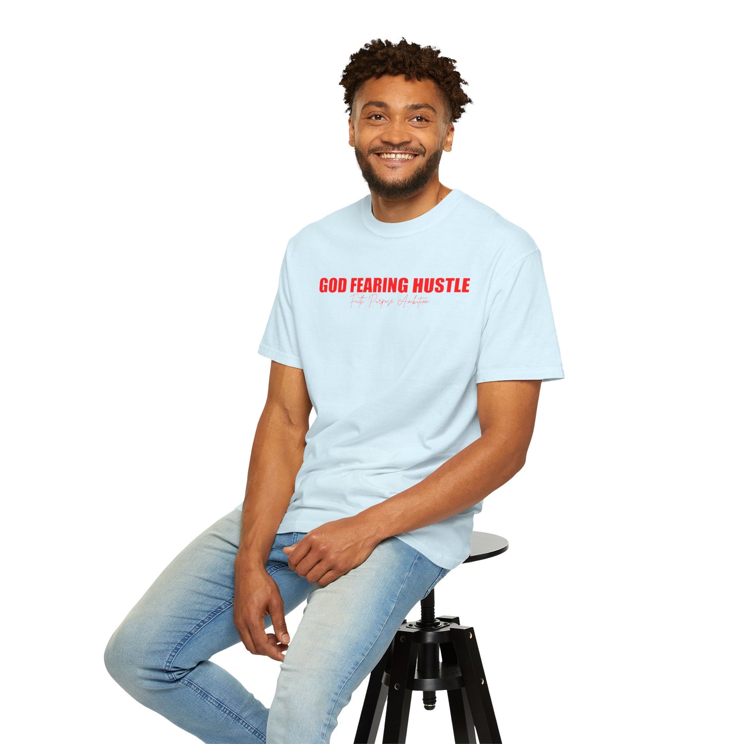 God Fearing Hustle — Faith. Purpose. Ambition Tee