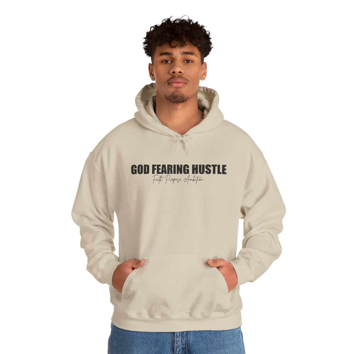 God Fearing Hustle— Faith. Purpose. Ambition Hoodie