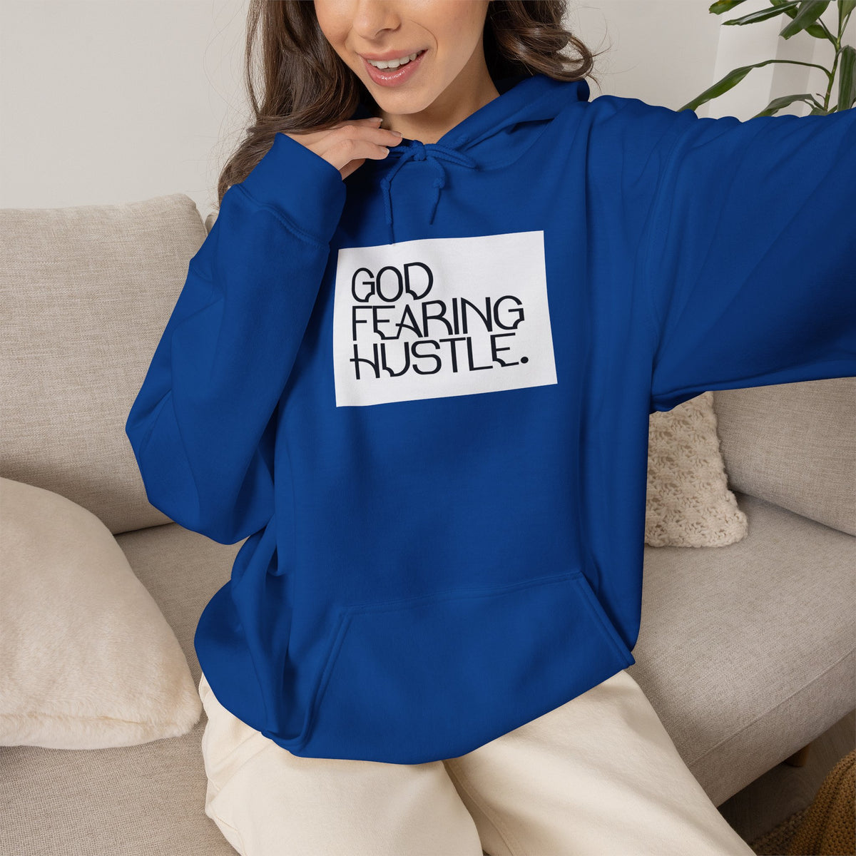God Fearing Hustle— Bold Ambition Hooded Sweatshirt
