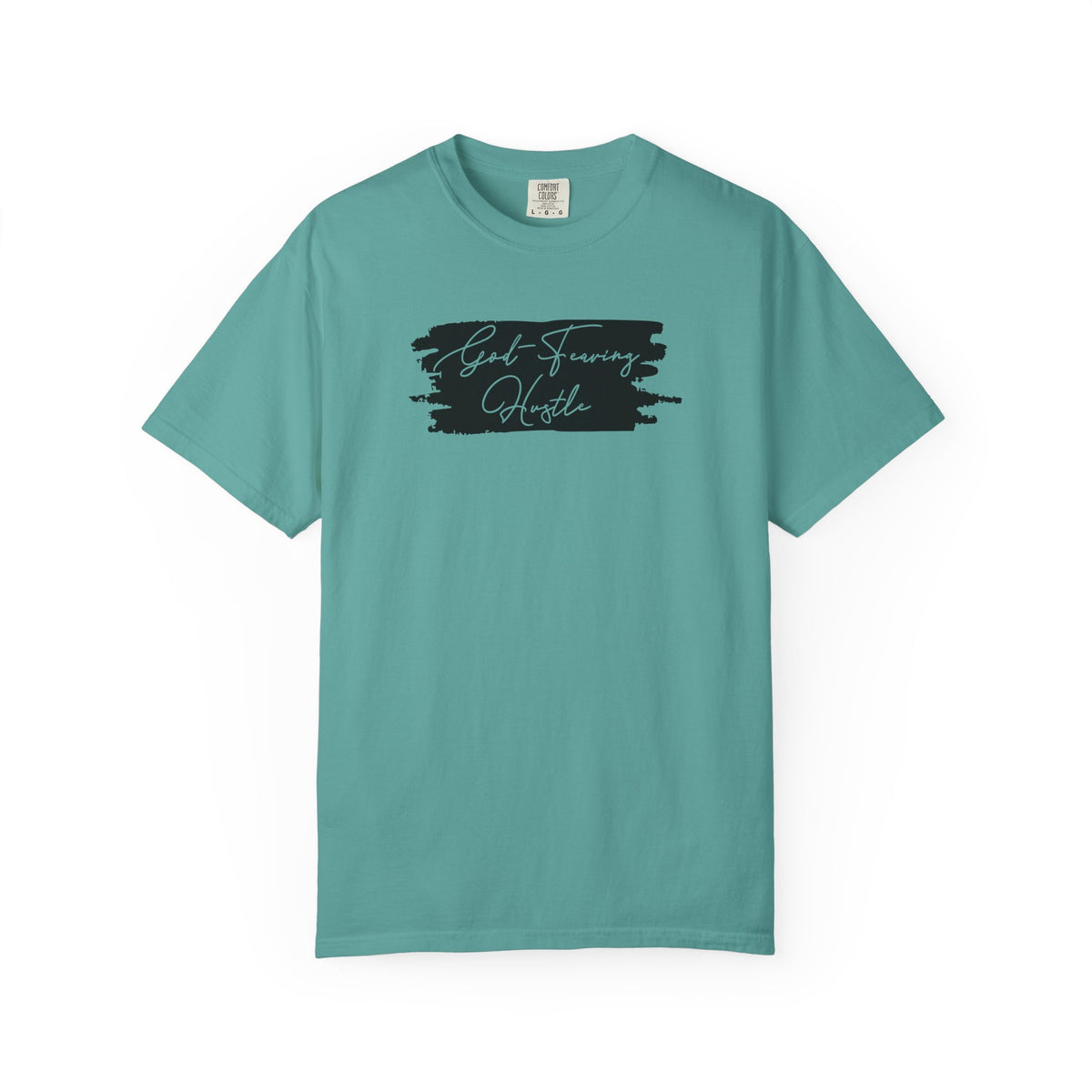 God Fearing Hustle— 'Just Showing Up' Brushstroke Graphic Tee