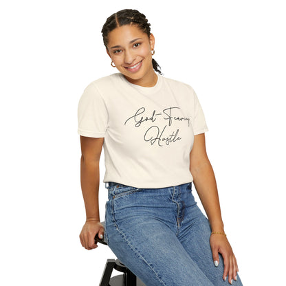 God Fearing Hustle— Simple elegant Tee
