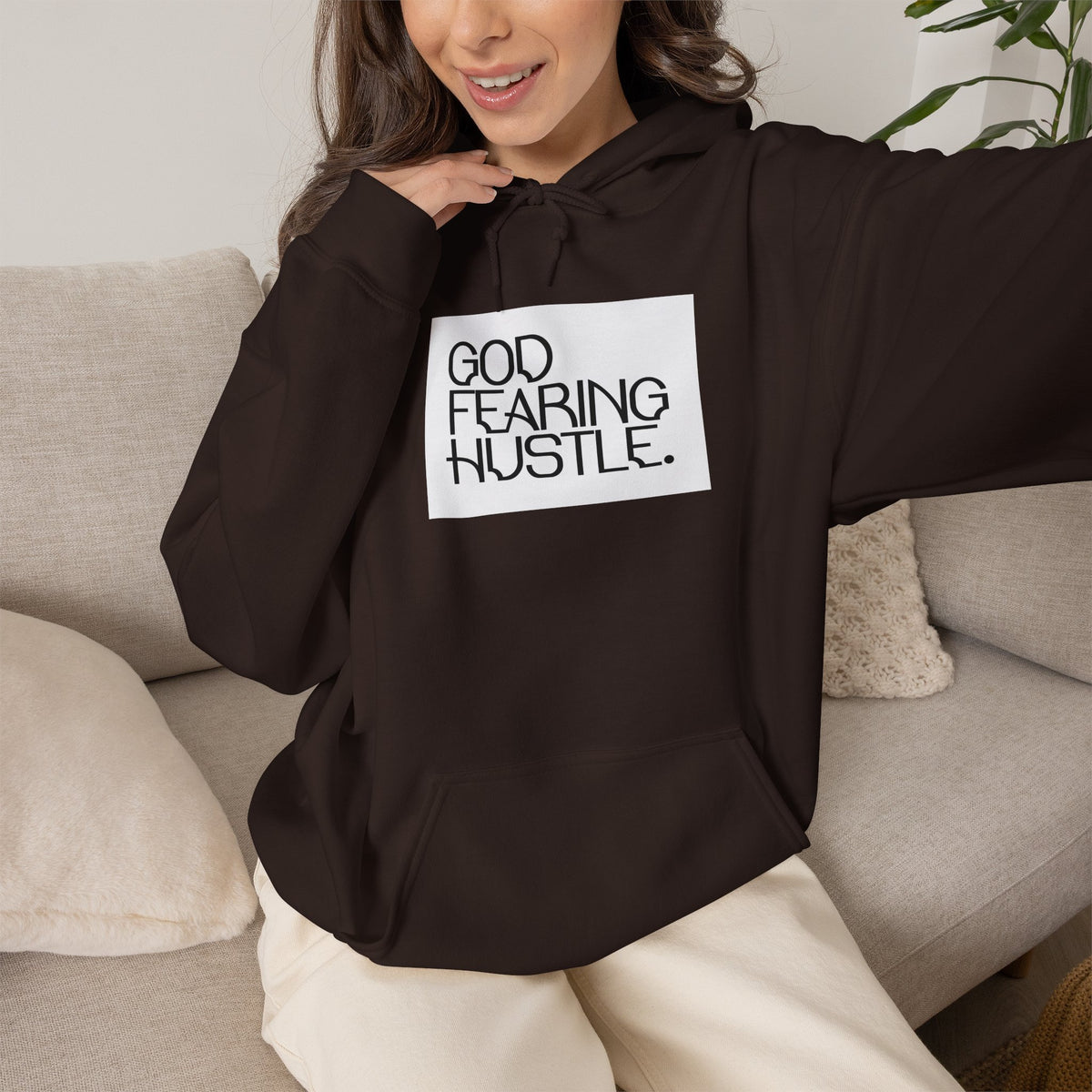 God Fearing Hustle— Bold Ambition Hooded Sweatshirt