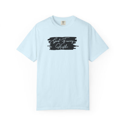 God Fearing Hustle— 'Just Showing Up' Brushstroke Graphic Tee