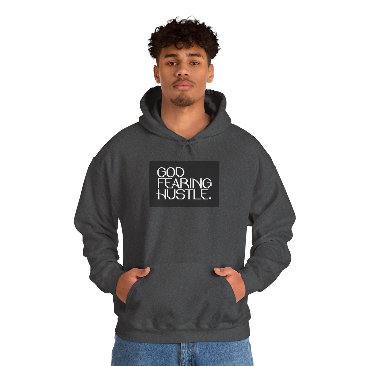God Fearing Hustle— Bold Ambition Hooded Sweatshirt
