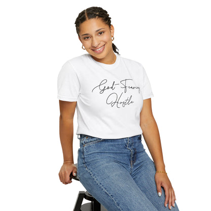 God Fearing Hustle— Simple elegant Tee
