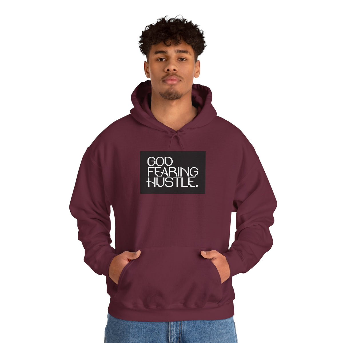 God Fearing Hustle— Bold Ambition Hooded Sweatshirt