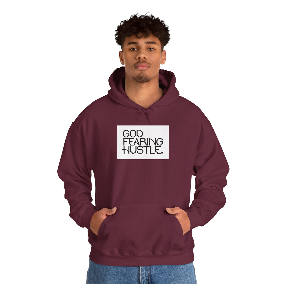 God Fearing Hustle— Bold Ambition Hooded Sweatshirt