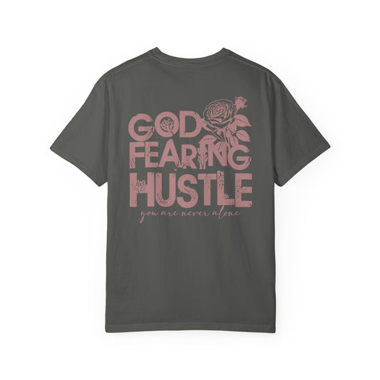 God Fearing Hustle —Graphic Rose Tee