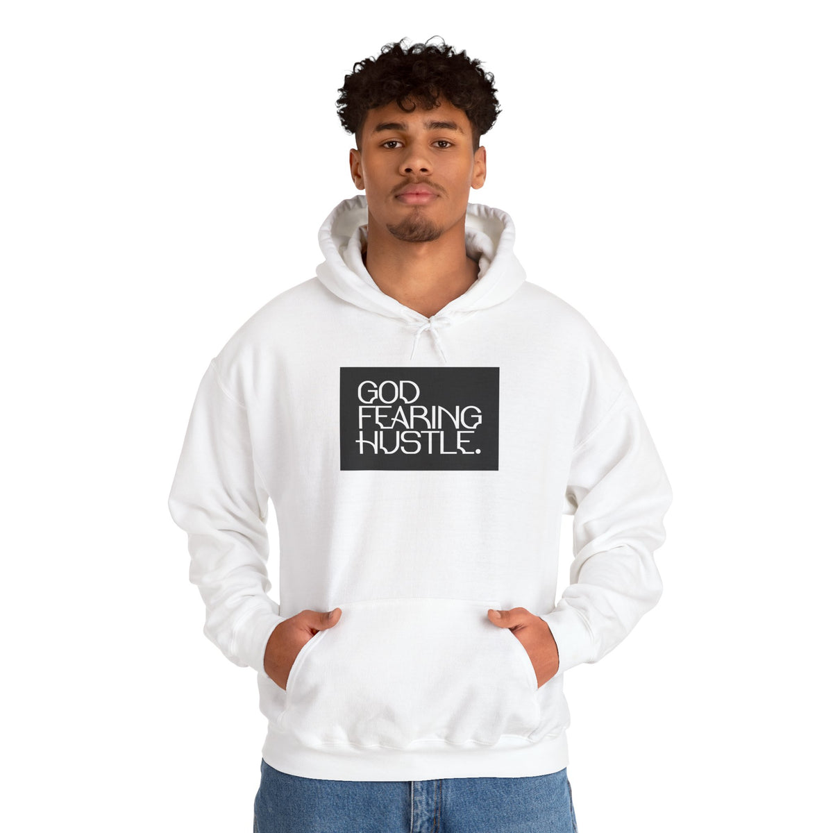 God Fearing Hustle— Bold Ambition Hooded Sweatshirt