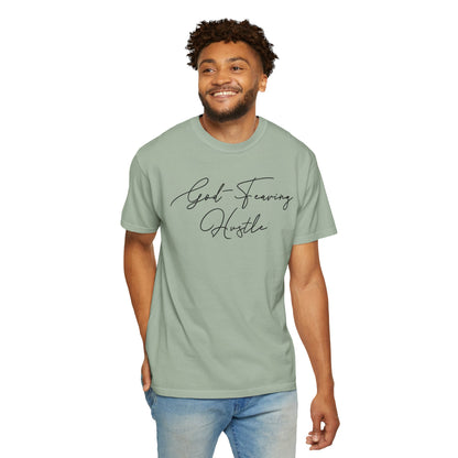 God Fearing Hustle— Simple elegant Tee
