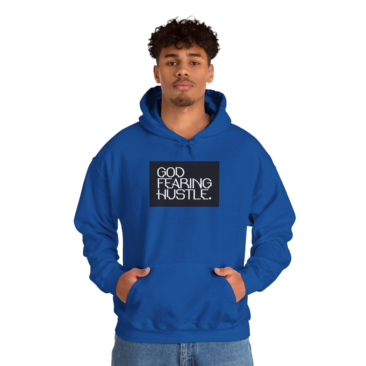 God Fearing Hustle— Bold Ambition Hooded Sweatshirt