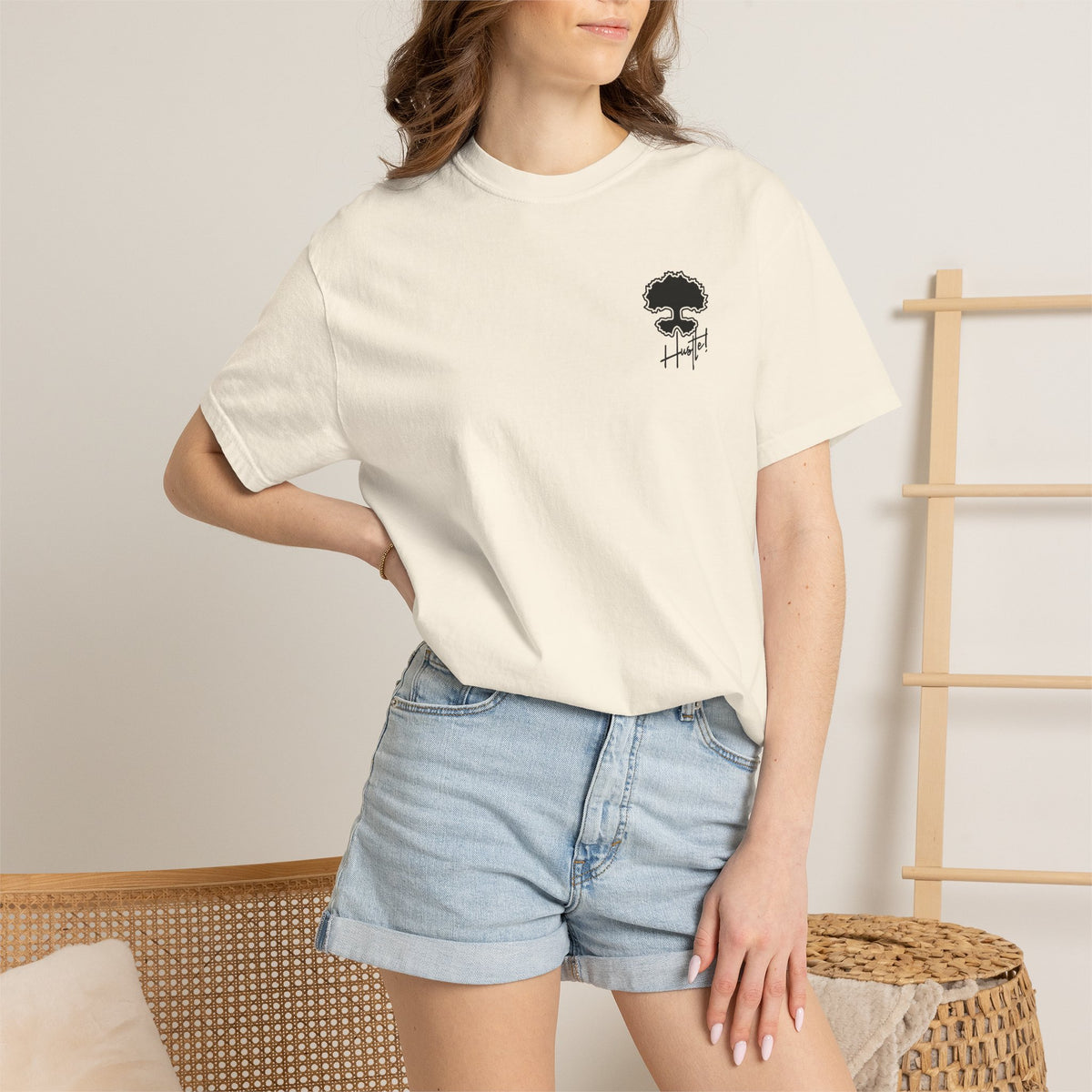 God Fearing Hustle — Graphic Rose Tee