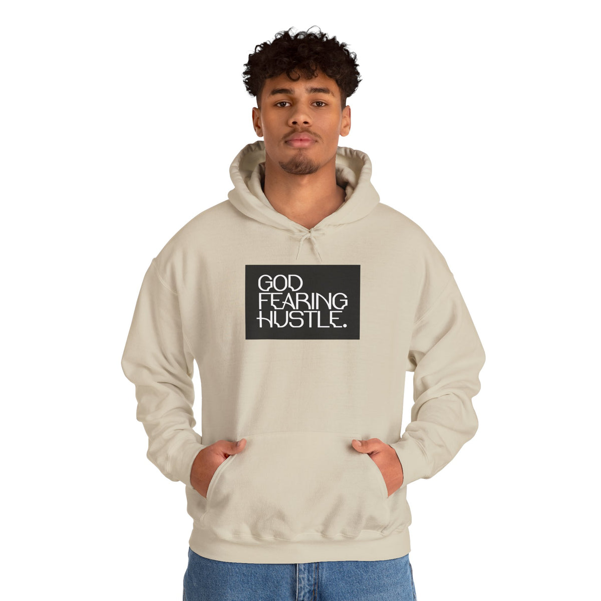 God Fearing Hustle— Bold Ambition Hooded Sweatshirt