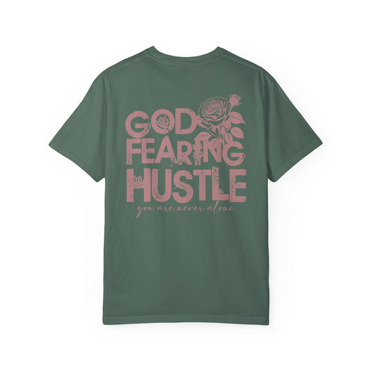 God Fearing Hustle —Graphic Rose Tee