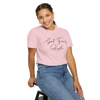 God Fearing Hustle— Simple elegant Tee