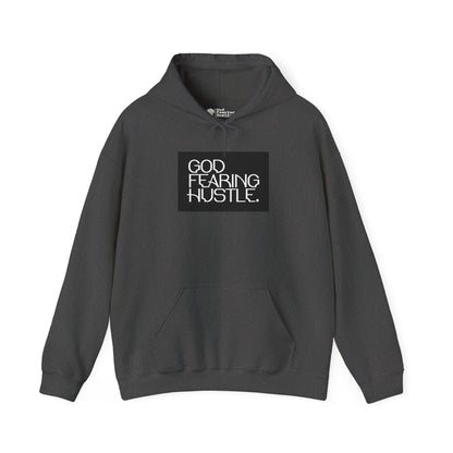 God Fearing Hustle— Bold Box Hooded Sweatshirt