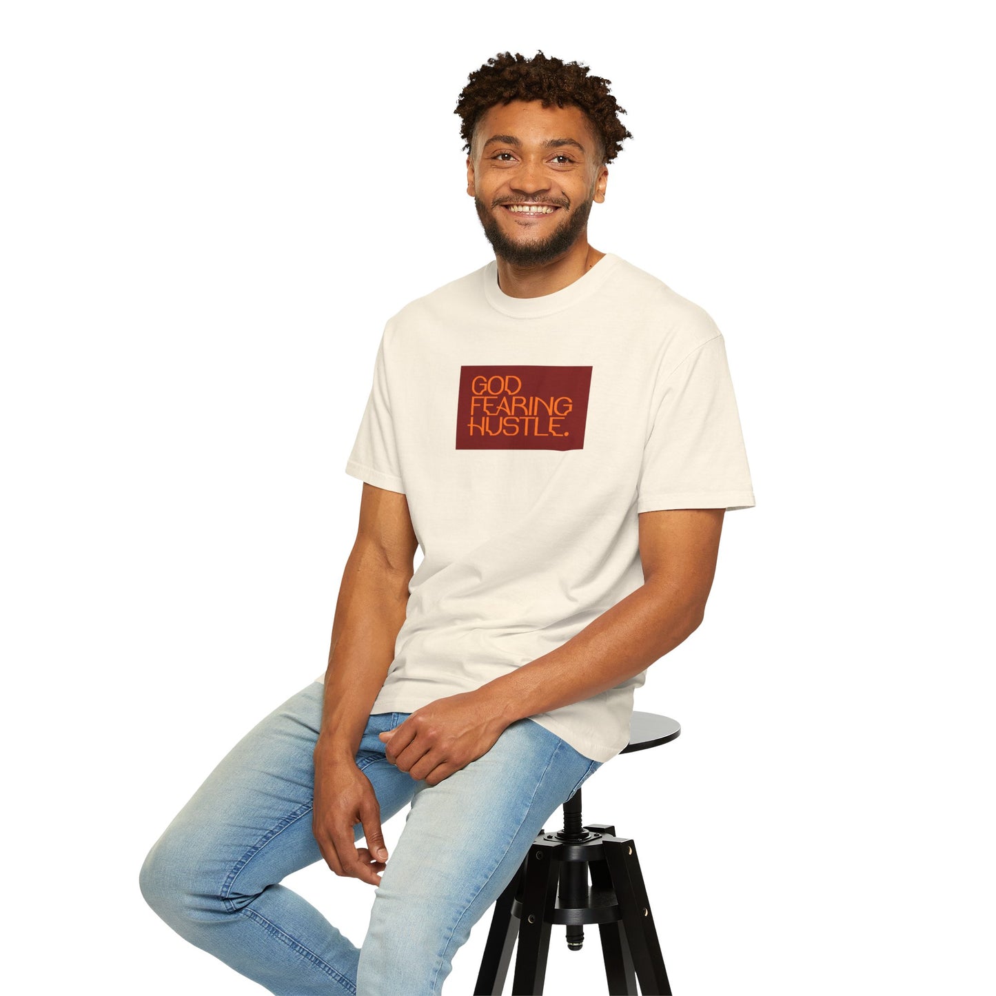 God Fearing Hustle — Bold Box Tee