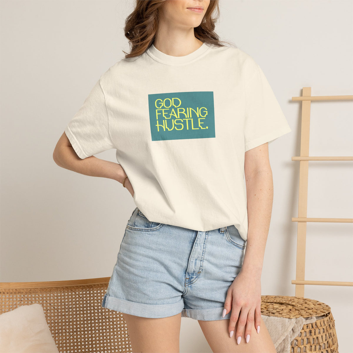 God Fearing Hustle — Bold Box Tee