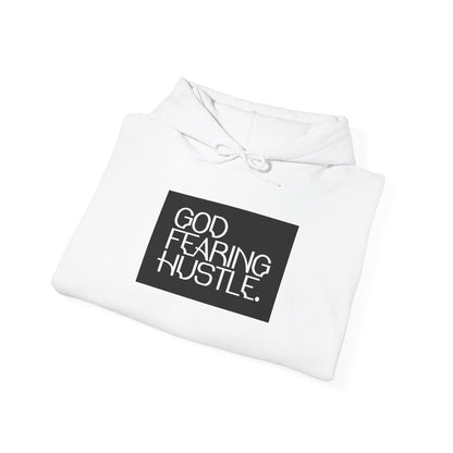 God Fearing Hustle— Bold Box Hooded Sweatshirt