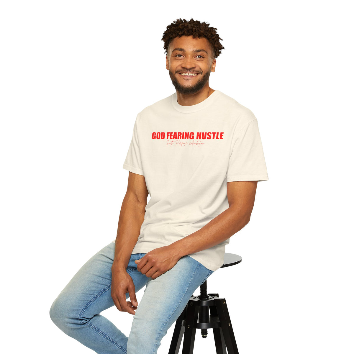 God Fearing Hustle — Faith. Purpose. Ambition Tee