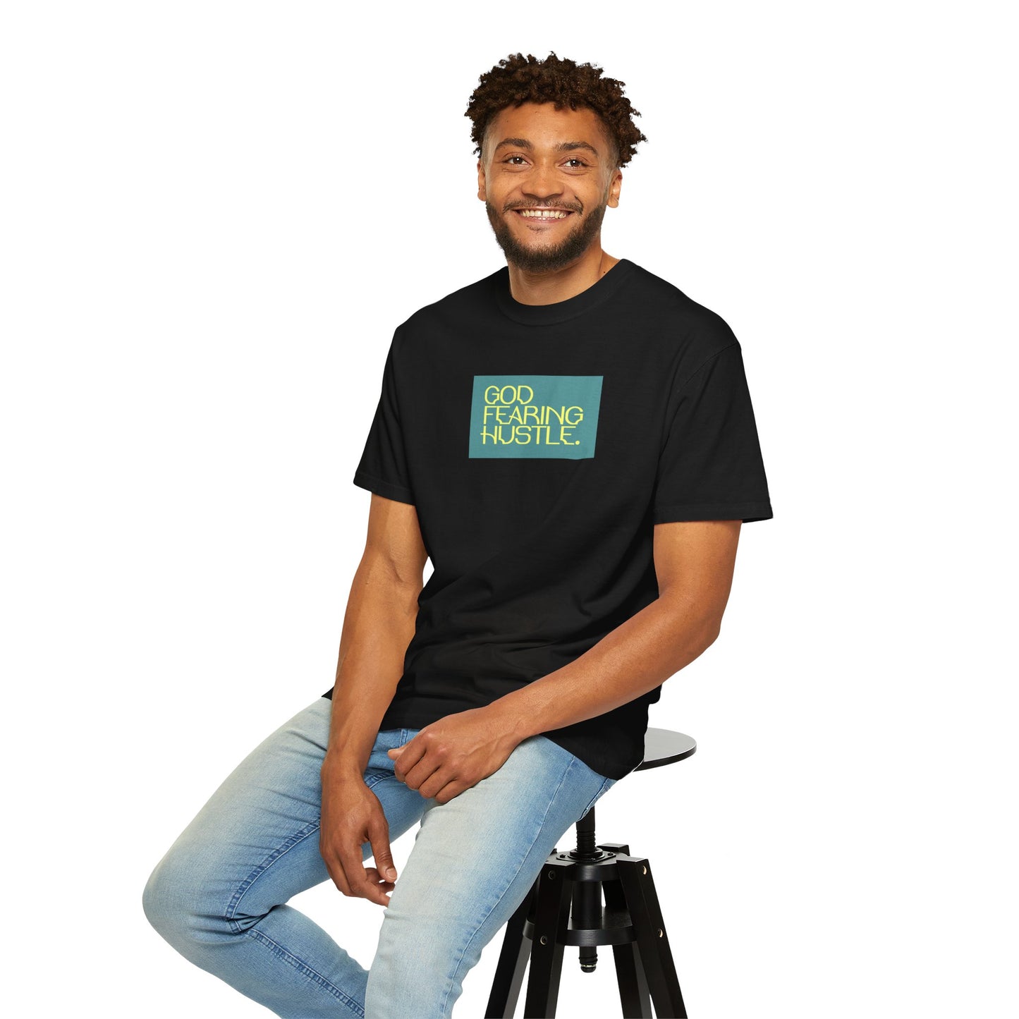 God Fearing Hustle — Bold Box Tee