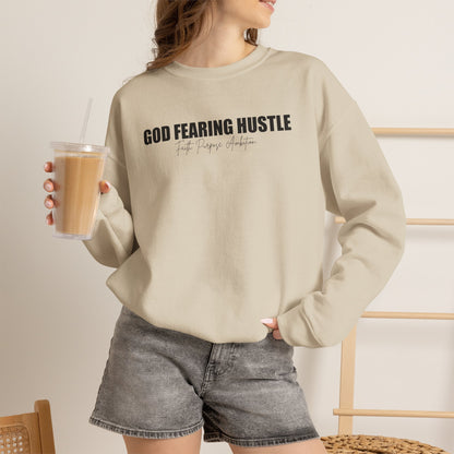 God Fearing Hustle— Faith. Purpose. Ambition Crewneck Sweatshirt