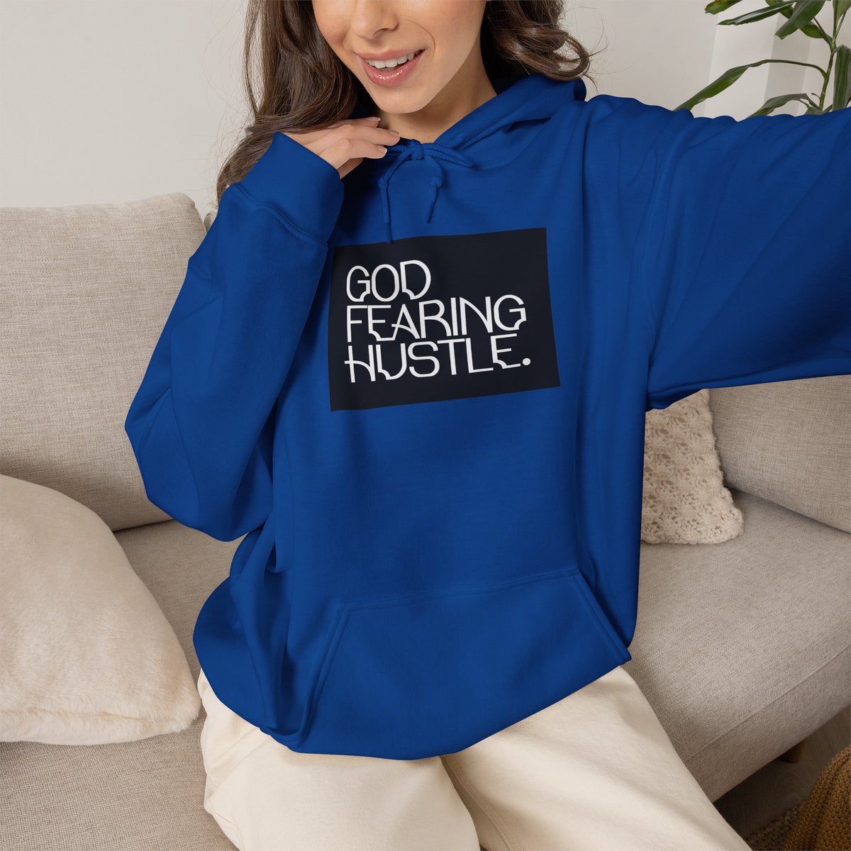 God Fearing Hustle— Bold Ambition Hooded Sweatshirt