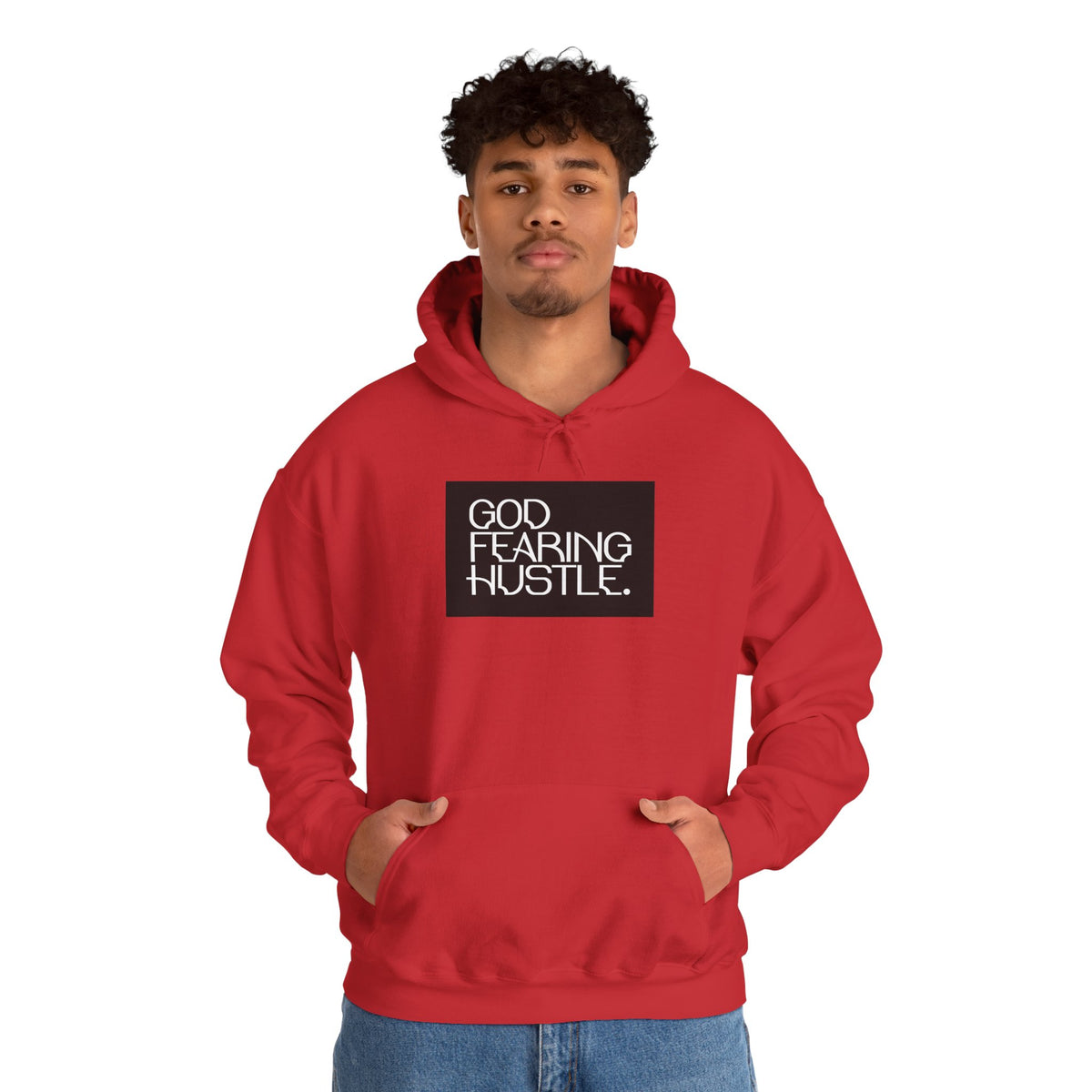 God Fearing Hustle— Bold Ambition Hooded Sweatshirt