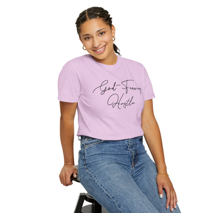 God Fearing Hustle— Simple elegant Tee
