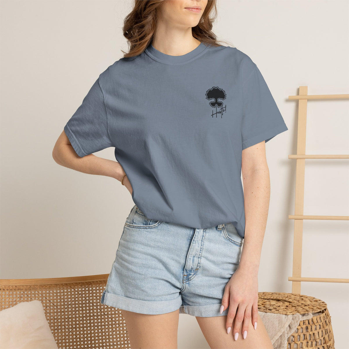 God Fearing Hustle — Graphic Rose Tee