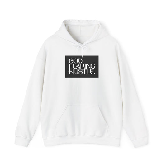 God Fearing Hustle— Bold Box Hooded Sweatshirt