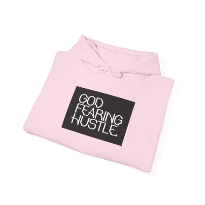 God Fearing Hustle— Bold Box Hooded Sweatshirt