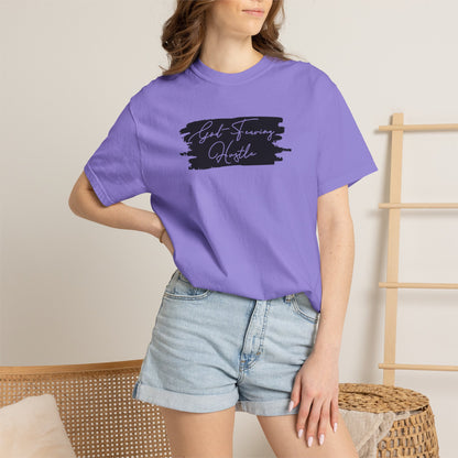 God Fearing Hustle— 'Just Showing Up' Brushstroke Graphic Tee