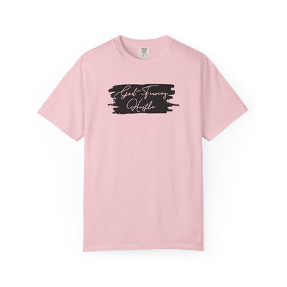 God Fearing Hustle— 'Just Showing Up' Brushstroke Graphic Tee