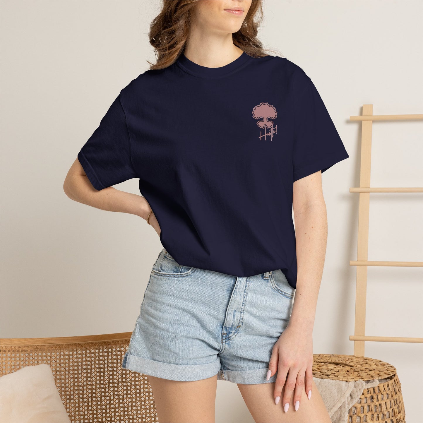 God Fearing Hustle —Graphic Rose Tee