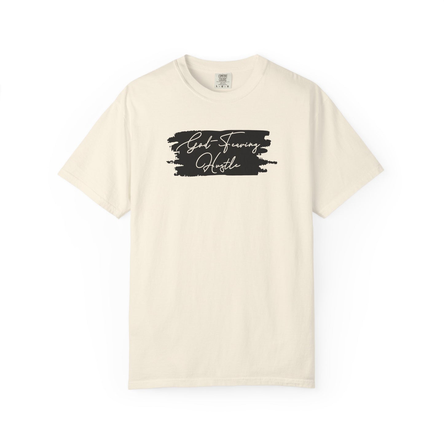 God Fearing Hustle— 'Just Showing Up' Brushstroke Graphic Tee