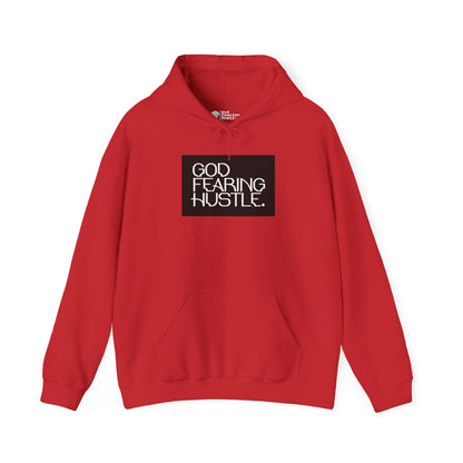 God Fearing Hustle— Bold Box Hooded Sweatshirt