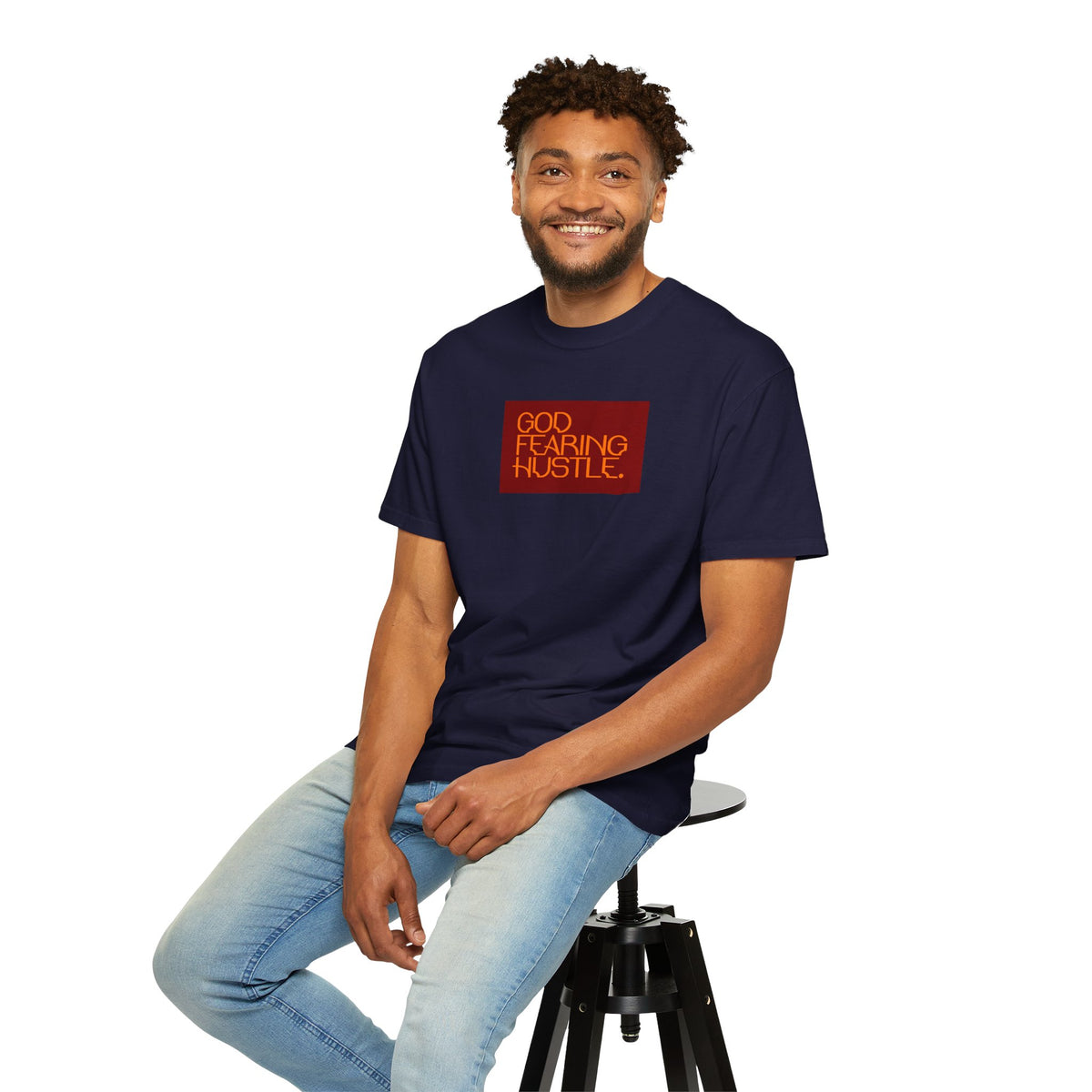 God Fearing Hustle — Bold Box Tee