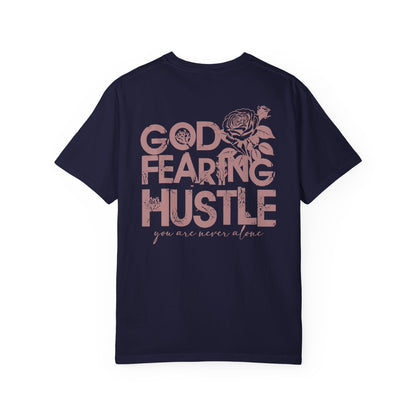 God Fearing Hustle —Graphic Rose Tee