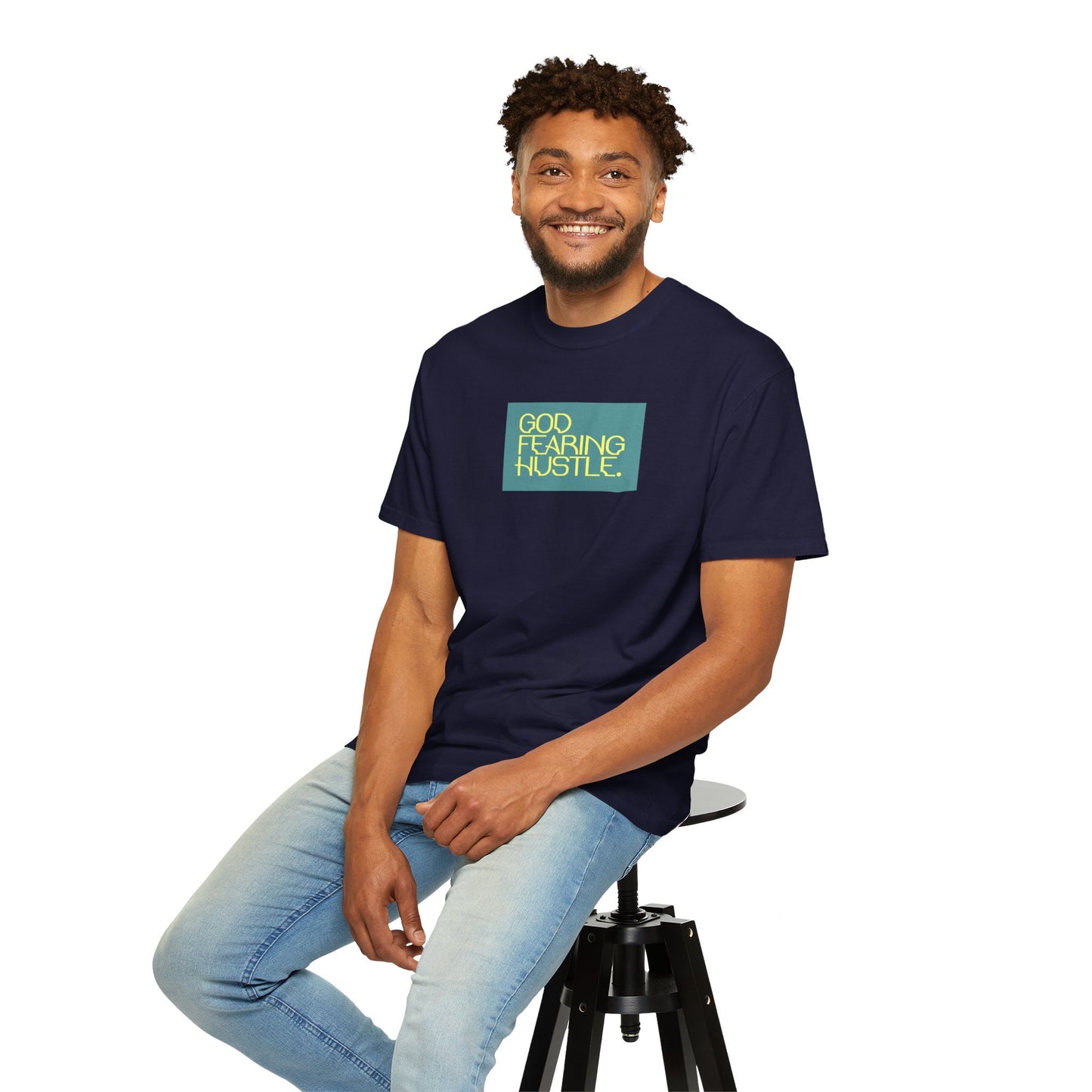 God Fearing Hustle — Bold Box Tee