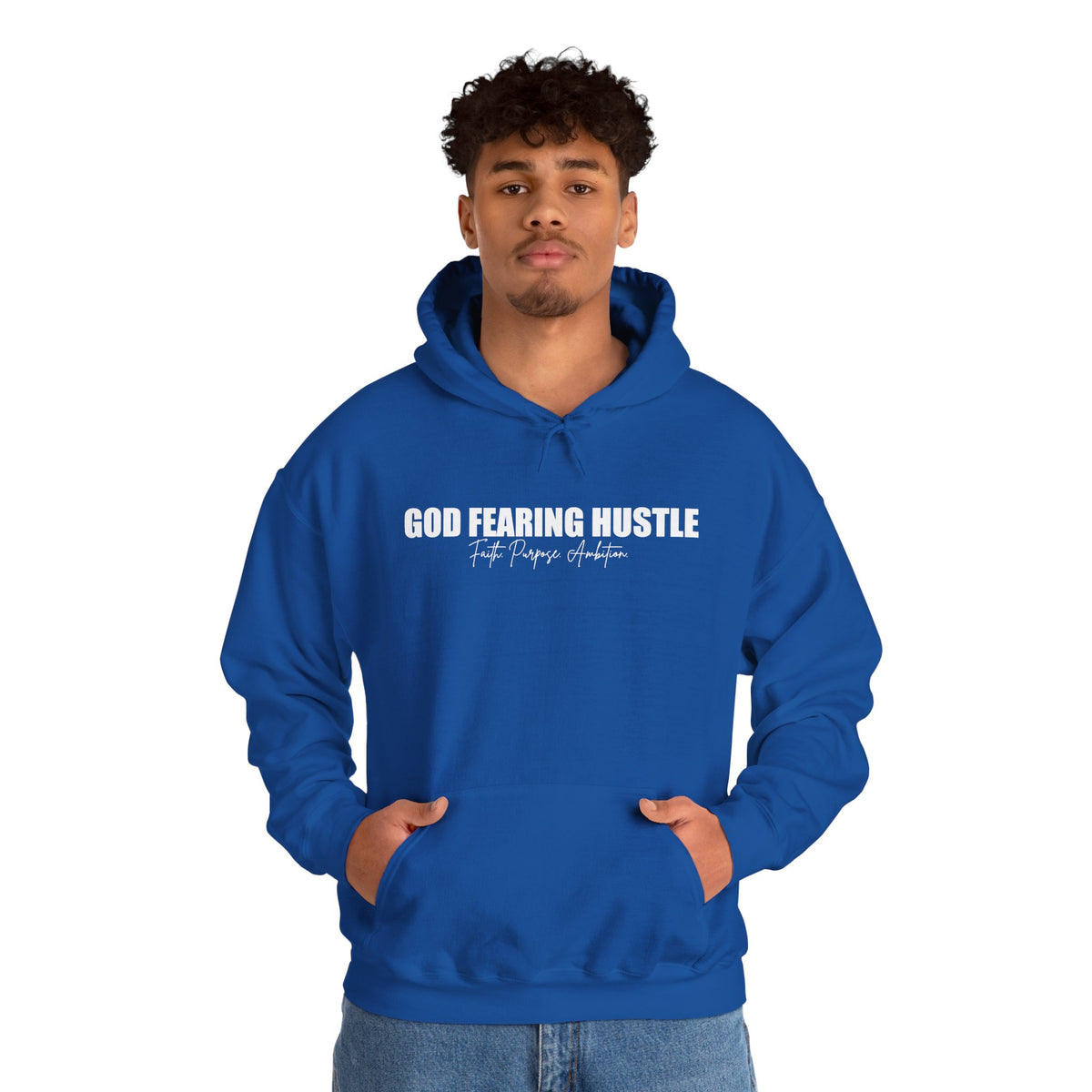 God Fearing Hustle— Faith. Purpose. Ambition Hoodie