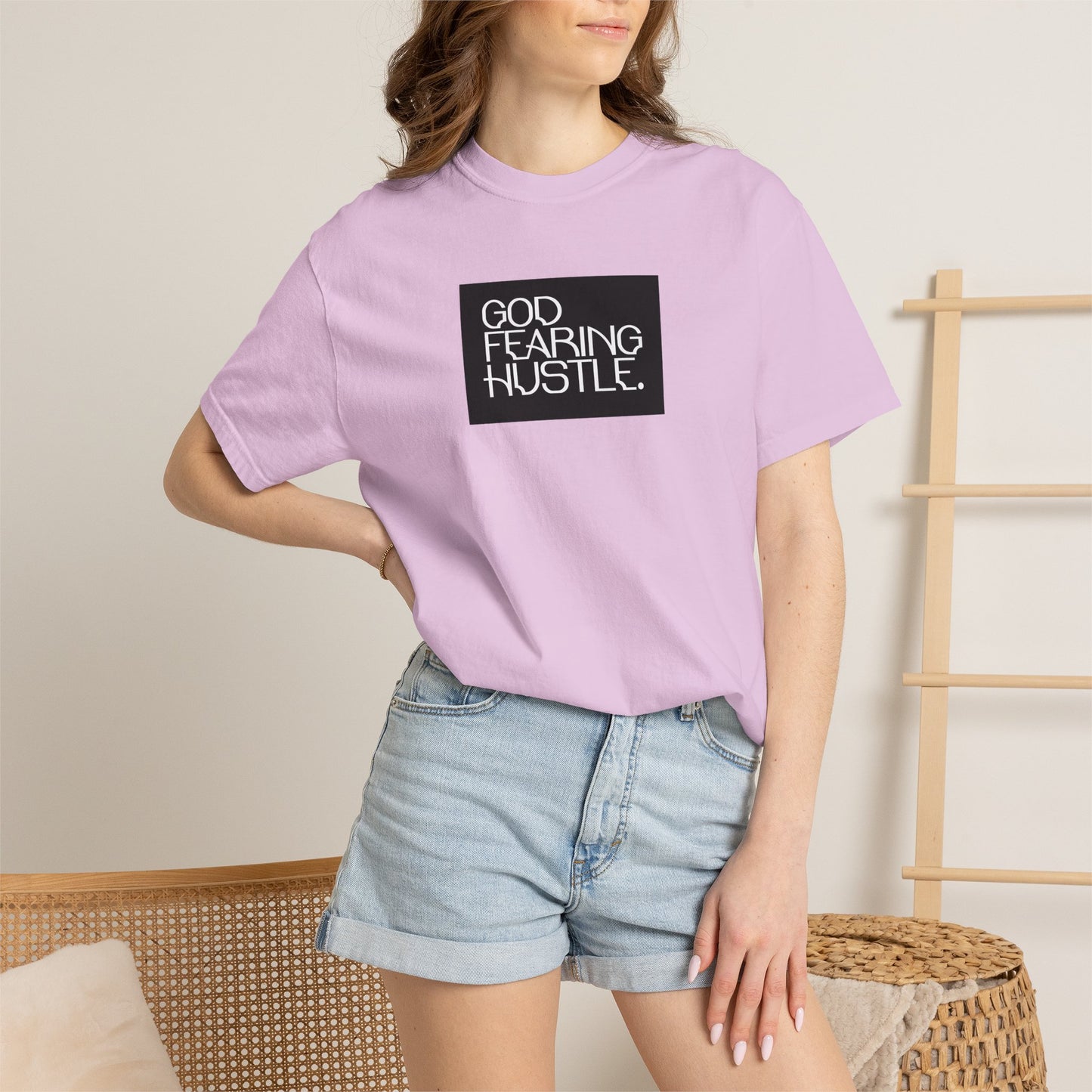 God Fearing Hustle- Bold Box Tee