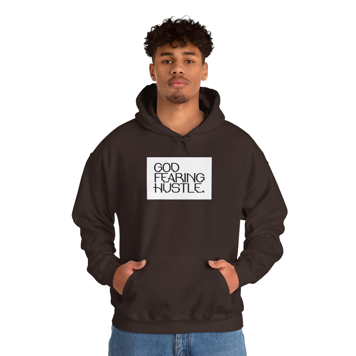God Fearing Hustle— Bold Ambition Hooded Sweatshirt