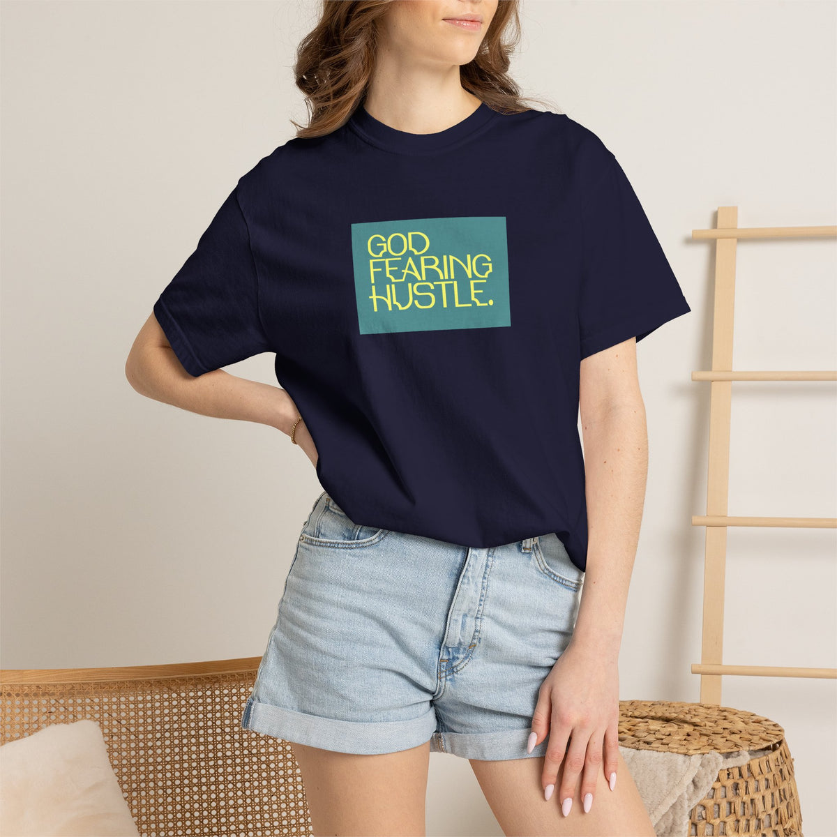 God Fearing Hustle — Bold Box Tee