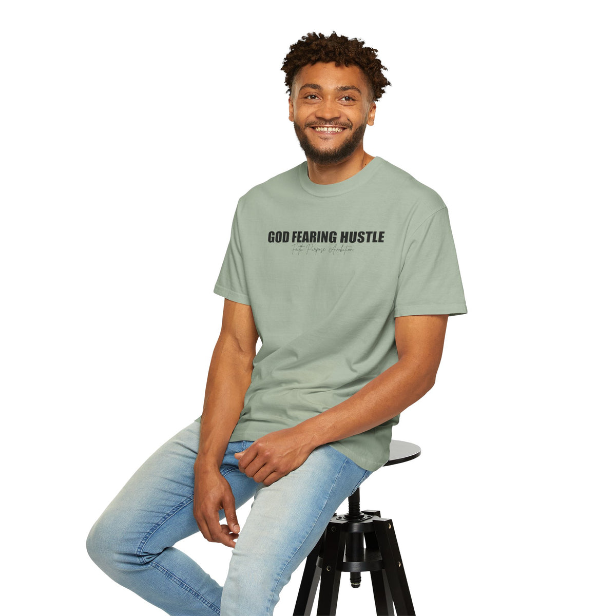 God Fearing Hustle — Faith. Purpose. Ambition Tee