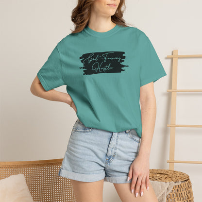 God Fearing Hustle— 'Just Showing Up' Brushstroke Graphic Tee