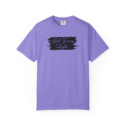 God Fearing Hustle— 'Just Showing Up' Brushstroke Graphic Tee