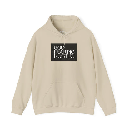 God Fearing Hustle— Bold Box Hooded Sweatshirt