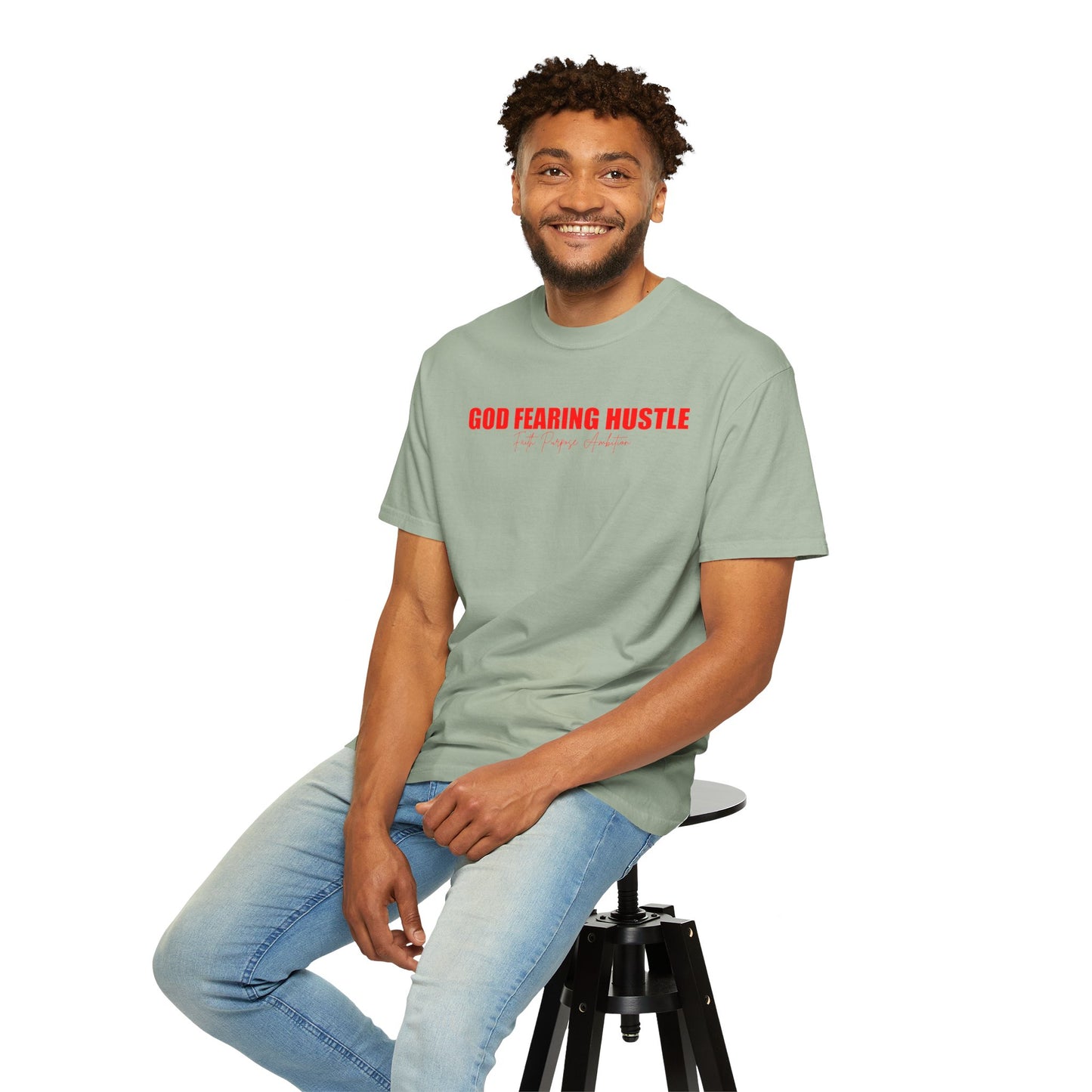 God Fearing Hustle — Faith. Purpose. Ambition Tee